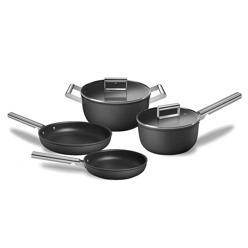 Ninja Foodi NeverStick Stainless 10-Piece Cookware Set, Silver - Curacao 