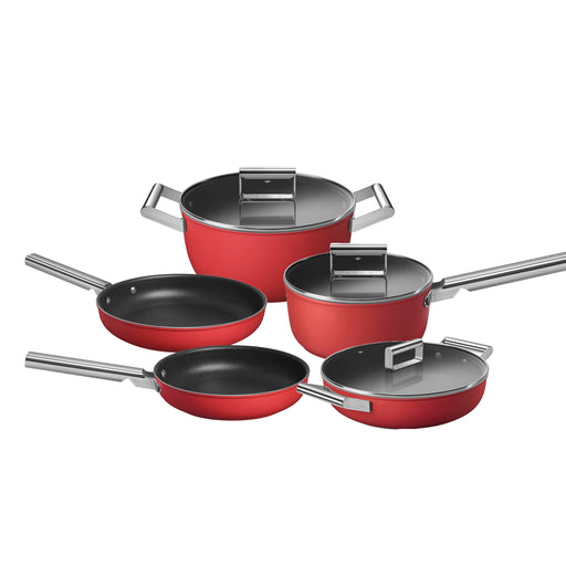 Ninja Foodi NeverStick Stainless 10-Piece Cookware Set, Silver - Curacao 