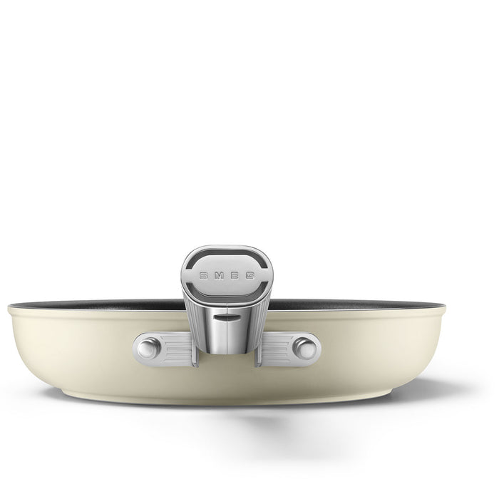 Smeg Cookware 50's Style Non-Stick Cream Fry Pan, 9.5-Inches