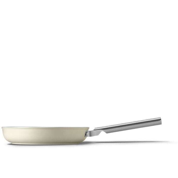 Smeg Cookware 50's Style Non-Stick Cream Fry Pan, 10-Inches