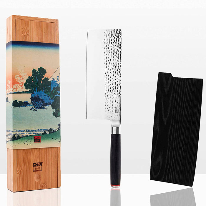 Kotai High Carbon Stainless Steel Pakka 8-Piece Knife Set Complete Traveler Edition