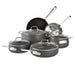 All-Clad E100SC64 Hard Anodized Nonstick Cookware Set, 10-Piece - LaCuisineStore