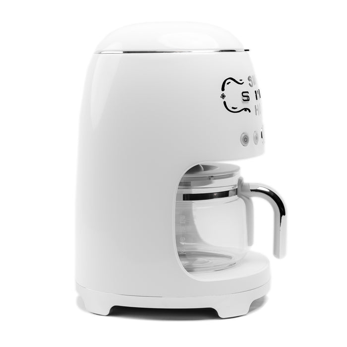 Smeg 10-Cup Drip Coffee Machine by Roxana Frontini Series "Love Sweet Home"
