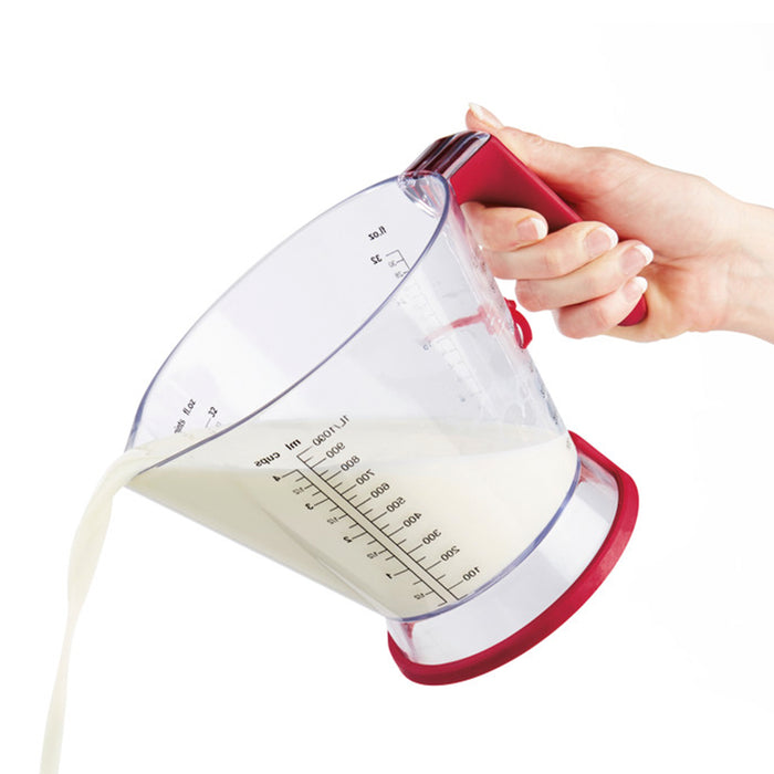 Zyliss 2-Piece Measuring Cup Set, Red