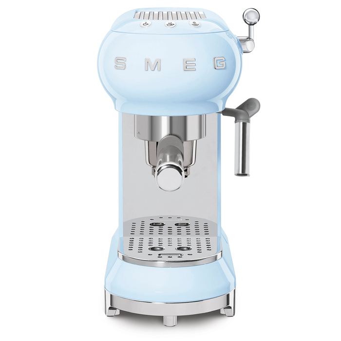 Smeg 50's Retro Style Aesthetic Pastel Blue Espresso Coffee Machine