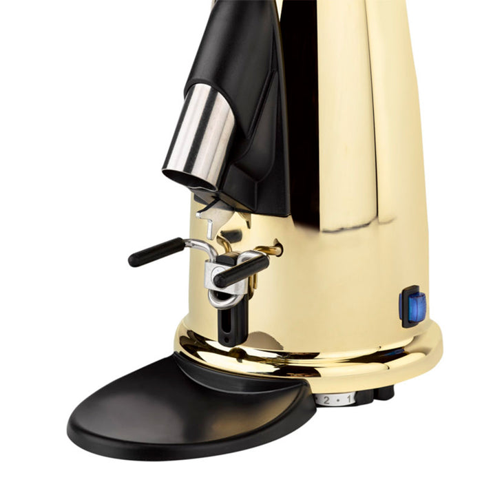 Elektra MSD On Demand Stepless Doserless Espresso Coffee Grinder, Brass