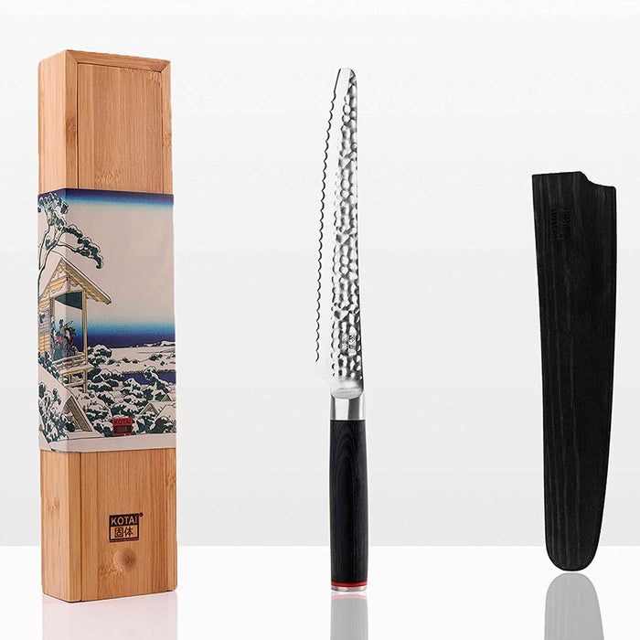 Kotai High Carbon Stainless Steel Pakka 6-Piece Knife Set Essential Deluxe Edition