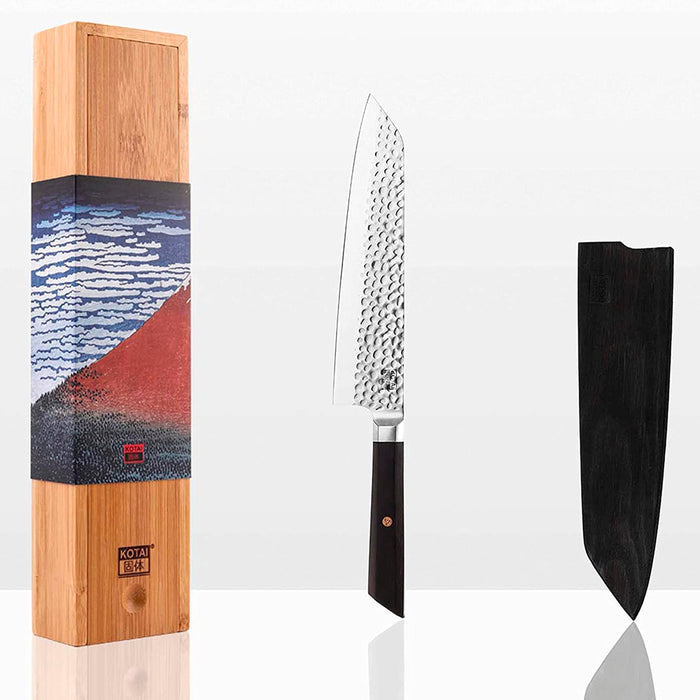 Kotai High Carbon Stainless Steel Bunka 6-Piece Knife Set Essential Deluxe Edition