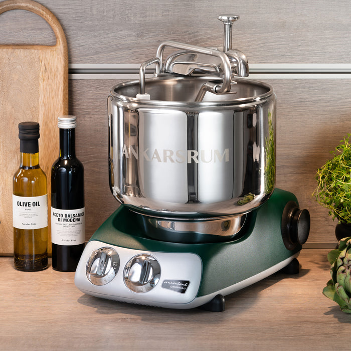 Ankarsrum 6230 Original Forest Green Stand Mixer Deluxe Set, 7.3-Quart