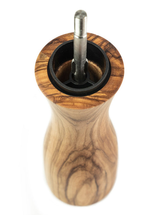 Peugeot Fidji Olive Wood Pepper Mill, 6-Inches