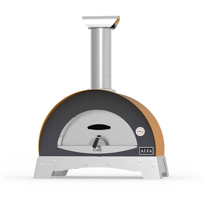 Alfa Forni Ciao Fire Yellow Wood-Powered Pizza Oven