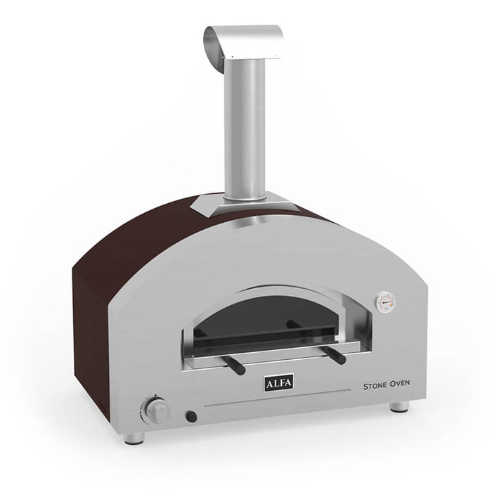 Alfa Forni Stone Copper Large Gas-Powered Pizza Oven