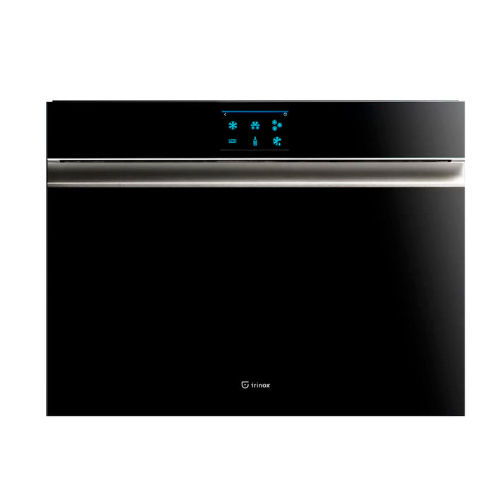 Irinox Freddy Black Glass Multi-Function Built-In Blast Chiller/Flash Freezer With 9 Different Functions, 24-Inches
