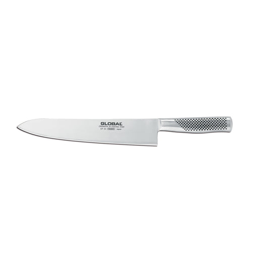 Global Classic Stainless Steel Forged Chef's Knife, 11-Inches - LaCuisineStore