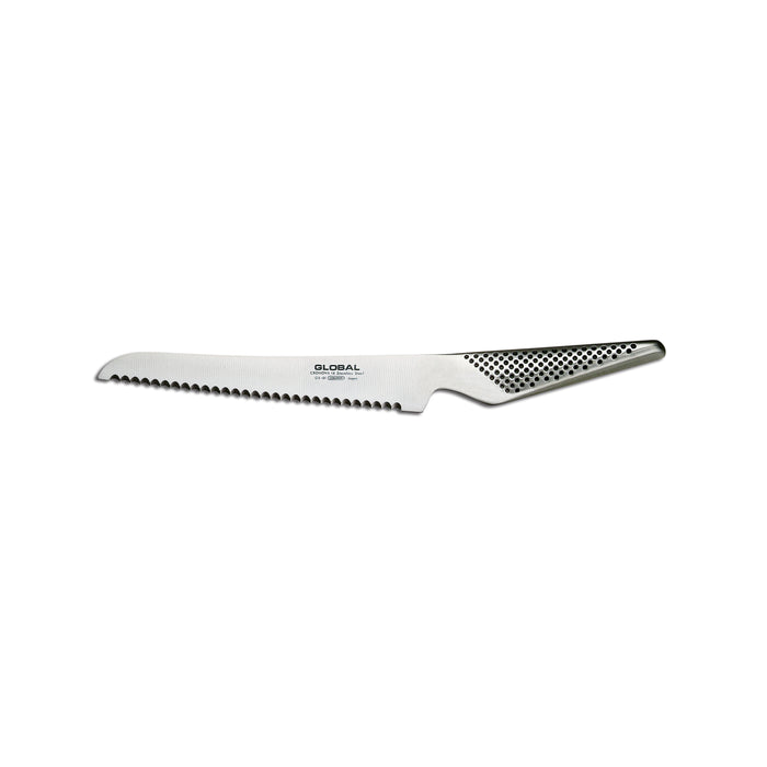 Global Classic Stainless Steel Serrated Knife, 6.25-Inches - LaCuisineStore
