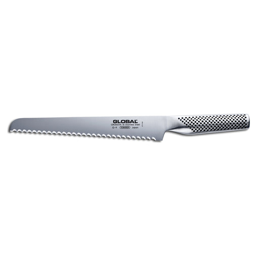 Global Classic Stainless Steel Bread Knife, 8.5-Inches - LaCuisineStore