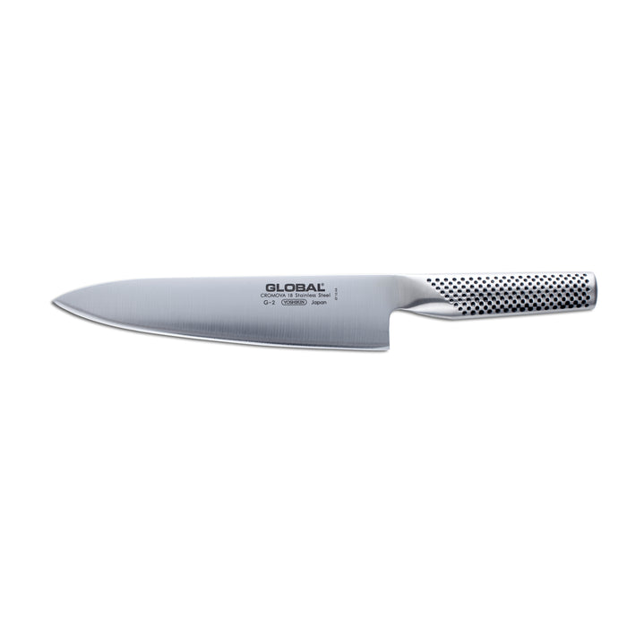 Global Classic Stainless Steel Chef's Knife, 8-Inches - LaCuisineStore