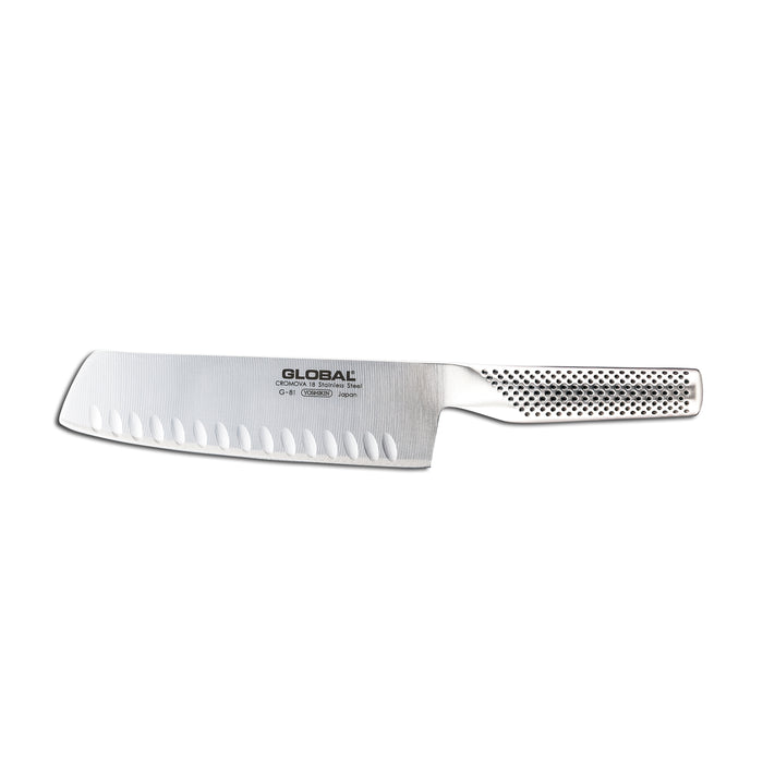 Global Classic Stainless Steel Hollow Ground Vegetable Knife, 7-Inches - LaCuisineStore