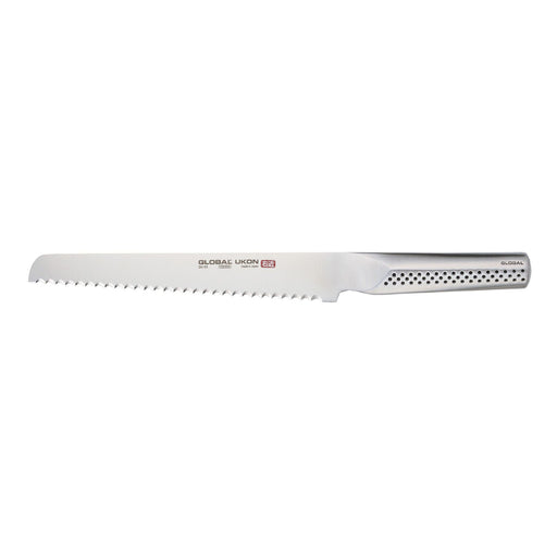 Global UKON Stainless Steel Bread Knife, 9-Inches - LaCuisineStore