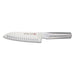 Global UKON Stainless Steel Hollow Ground Santoku Knife, 7-Inches - LaCuisineStore