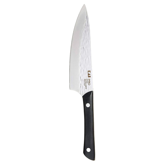 Kai Carbon Stainless Steel Pro Chef's Knife, 6-Inches