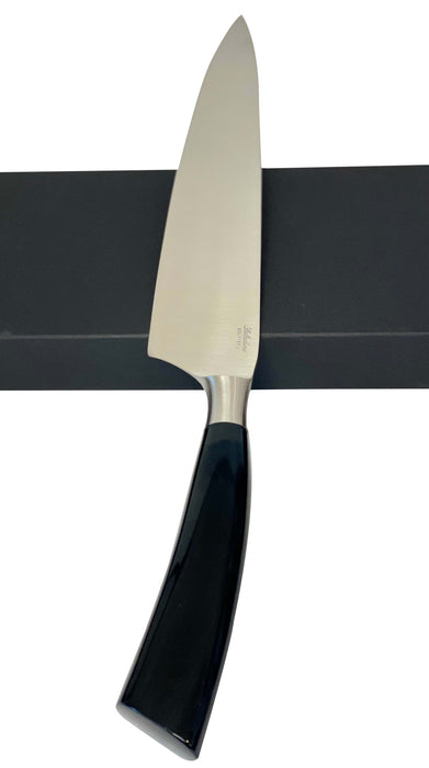 Coltelleria Saladini Stainless Steel Chef’s Knife with Buffalo Handle, 8-Inch
