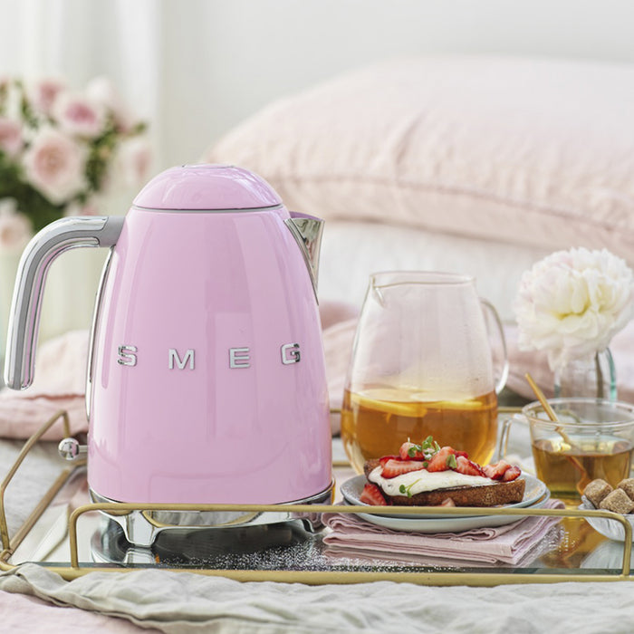 Smeg 50's Retro Style Aesthetic KLF03 Pink Electric Kettle