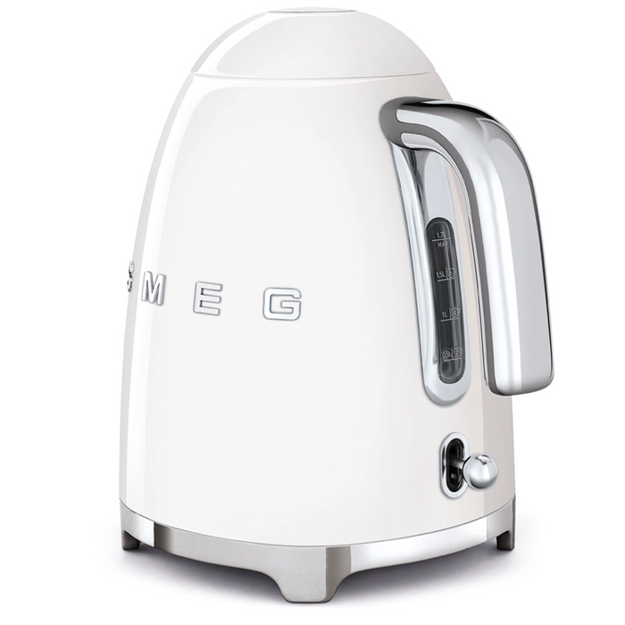 Smeg 50's Retro Style Aesthetic KLF03 White Electric Kettle