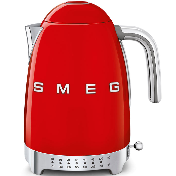Smeg 50's Retro Style Variable Temperature KLF04 Red Kettle
