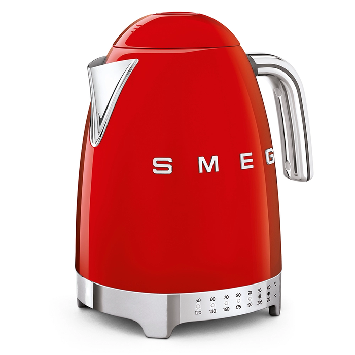 Smeg 50's Retro Style Variable Temperature KLF04 Red Kettle