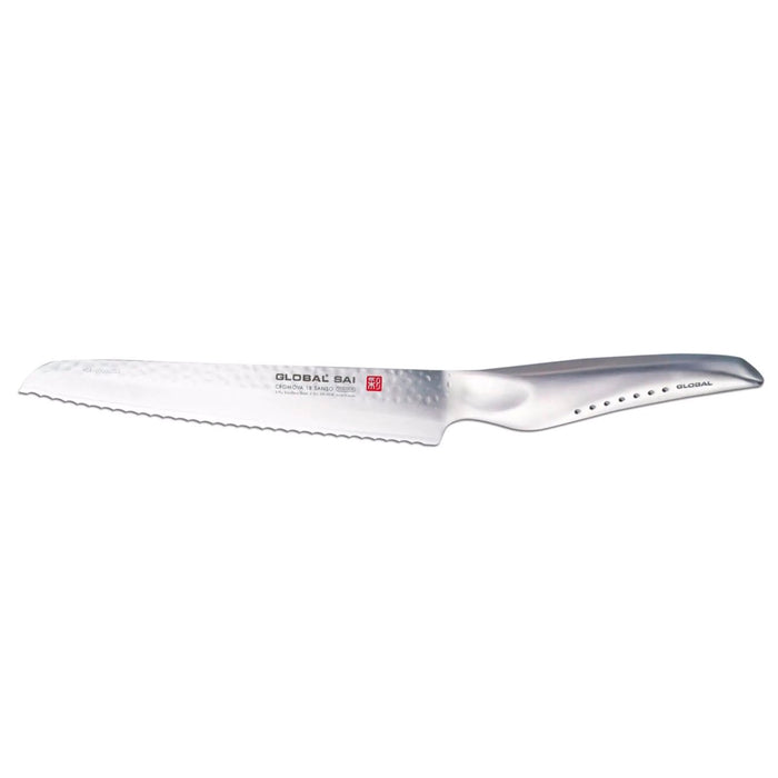 Global SAI Stainless Steel Bread/Sandwich Knife, 6.5-Inches
