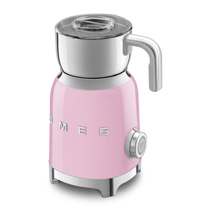 Smeg 50's Retro Style Aesthetic MFF11 Pink Milk Frother