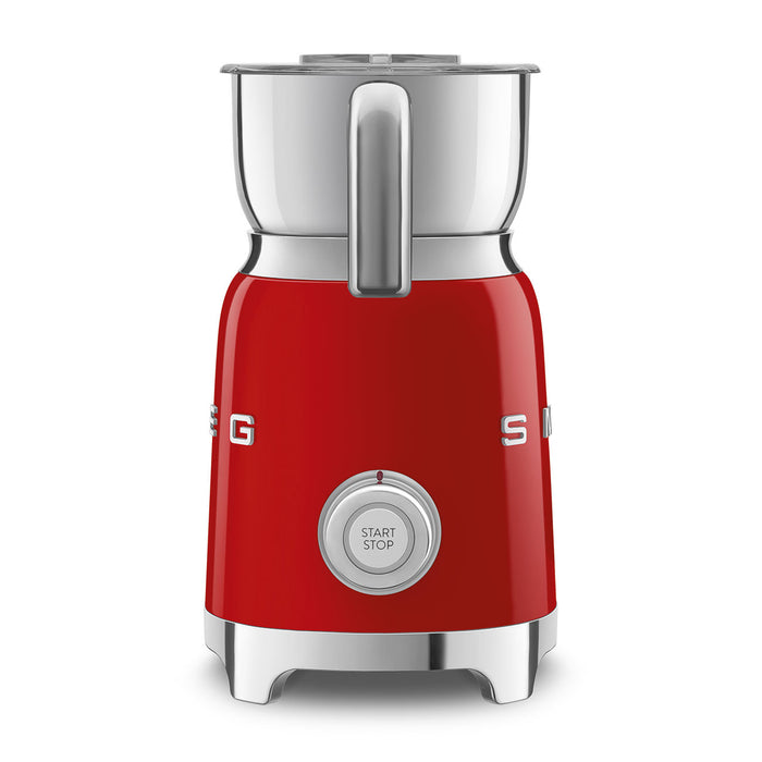 Smeg 50's Retro Style Aesthetic MFF11 Red Milk Frother