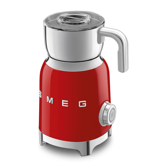 Smeg 50's Retro Style Aesthetic MFF11 Red Milk Frother