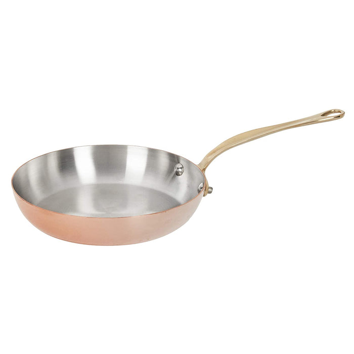 Mauviel M'150B Copper Round Fry pan With Bronze Handle, 10.2-Inches
