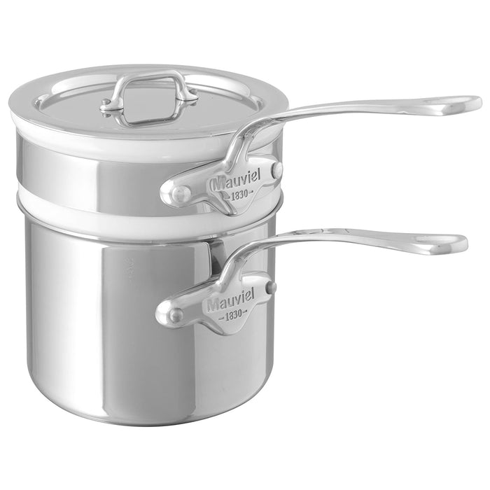 Mauviel M'Cook Stainless Steel Bain Marie, 0.8-Quart