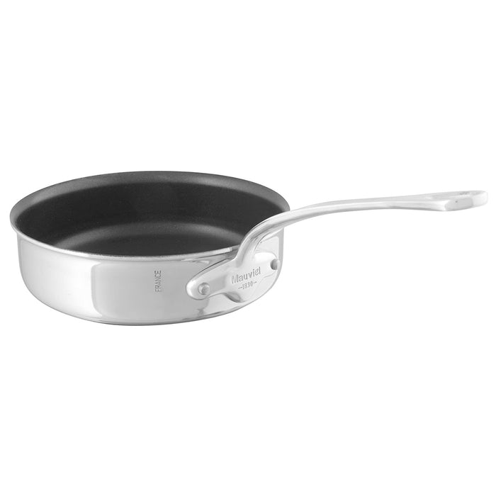 Mauviel M'Cook Stainless Steel Nonstick Saute Pan, 1.9-Quart