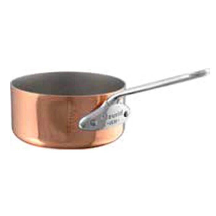 Mauviel M'Mini Copper Saute Pan With Stainless Steel Handle, 3.5-Inches