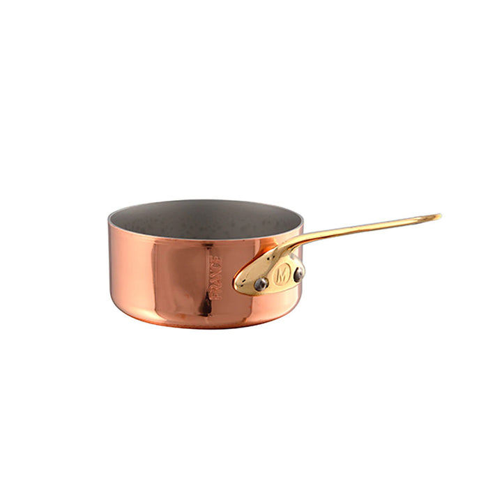 Mauviel M'Mini Copper Saute Pan With Bronze Handle, 3.5-Inches