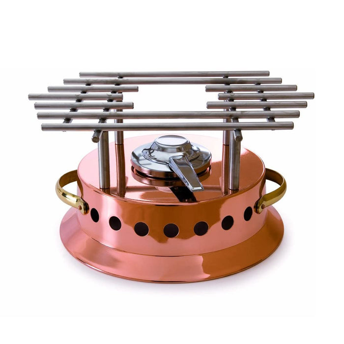 Mauviel M'Plus Copper Heater With Alcohol Burner