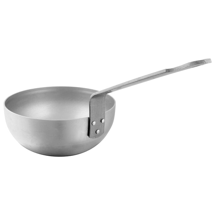 Mauviel M'Steel Carbon Steel Curved Splayed Saute Pan, 11-Inches