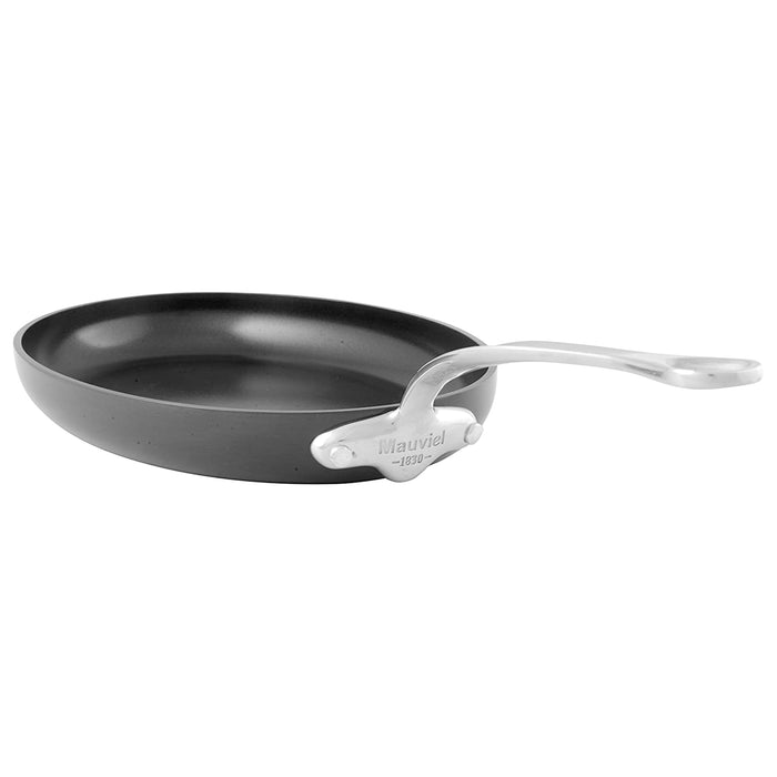 Mauviel M'Stone3 Aluminum Oval Frying Pan, 13.5 x 9.1-Inches