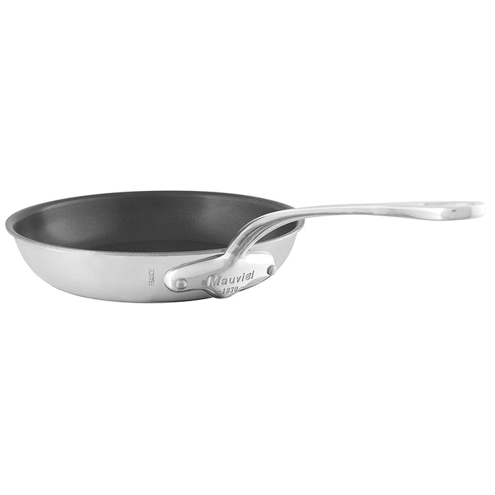 Mauviel M'Urban 3 Stainless Steel Nonstick Round Frying Pan, 10.2-Inches