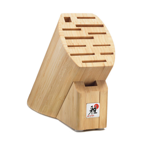Miyabi Accessories Knife Block Bamboo, 12-Slot - LaCuisineStore