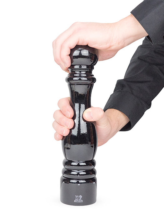 Peugeot Paris U'Select Pepper Mill Black Lacquered, 12-Inches - LaCuisineStore