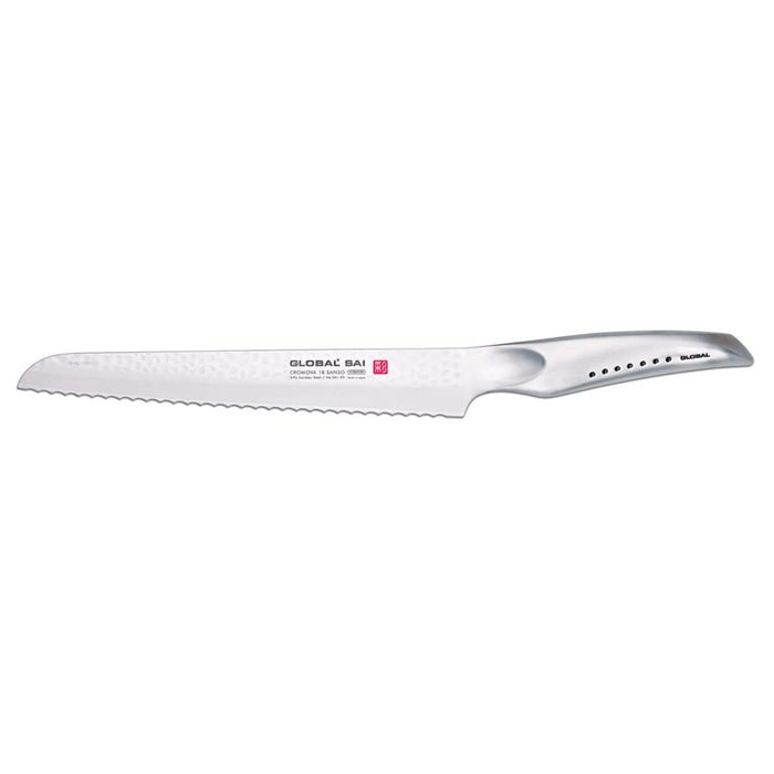 Global SAI Stainless Steel Bread Knife, 9-Inches