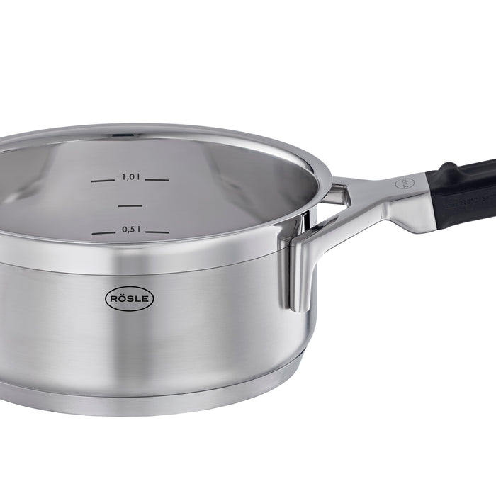 Rosle Silence Pro Stainless Steel Saute Pan, 6.2-Inches