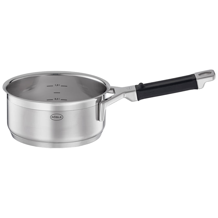 Rosle Silence Pro Stainless Steel Saute Pan, 6.2-Inches