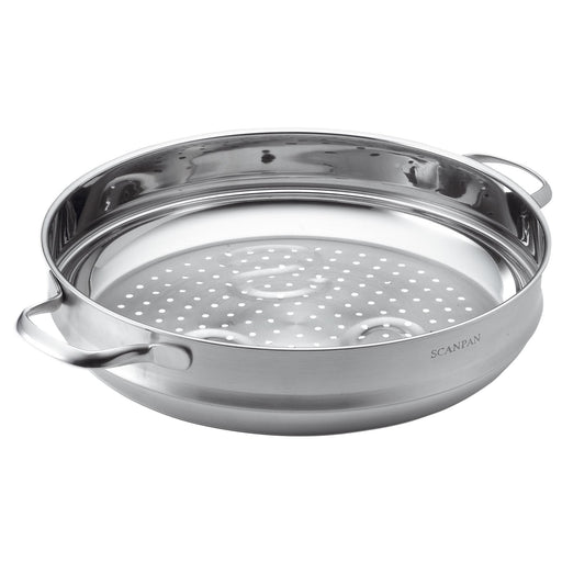 Scanpan Classic Stainless Steel Steamer Insert, 12.5-Inches - LaCuisineStore