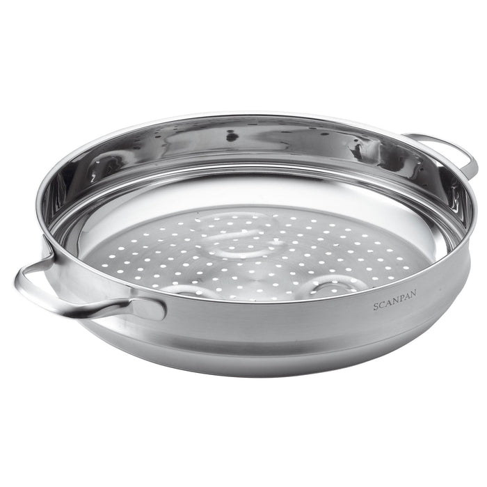 Scanpan Classic Stainless Steel Steamer Insert, 12.5-Inches - LaCuisineStore